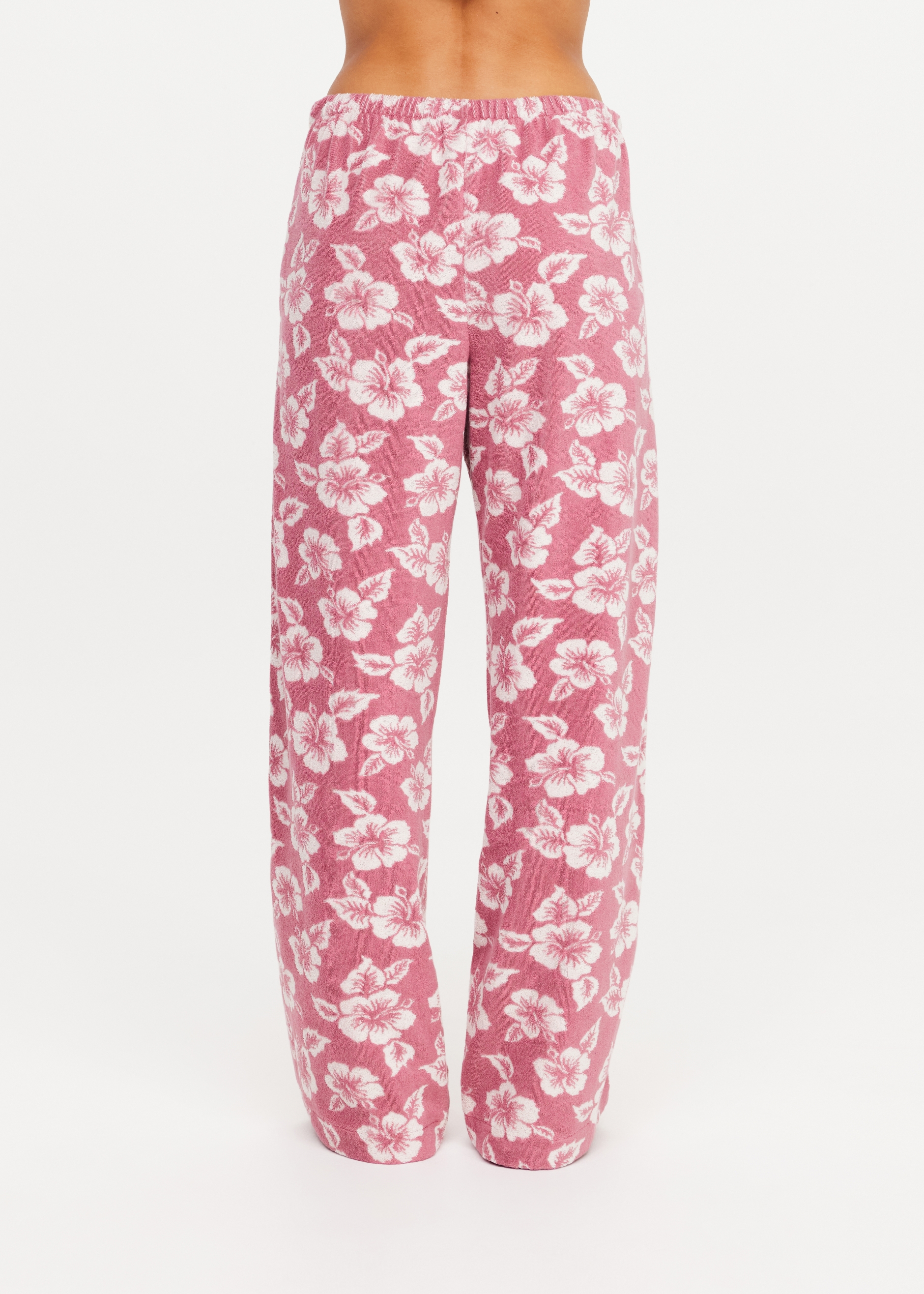 LAHAINA CHARLI DRAWSTRING PANT in FLORAL | The UPSIDE