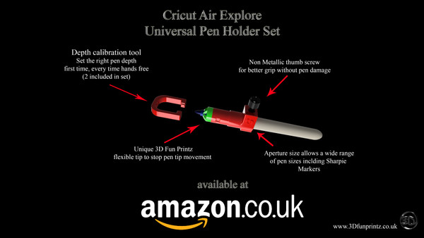 Cricut Explore Air compatible Universal Pen Holder