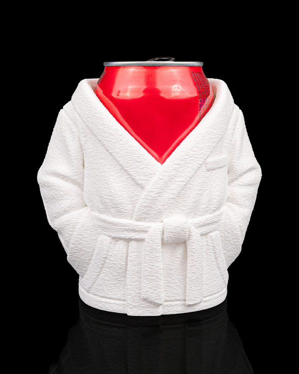 Cool Bathrobe Style Can Or Trinket Holder