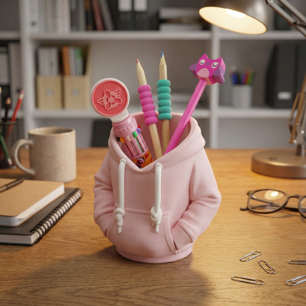 Hoodie Style Can Or Trinket Holder