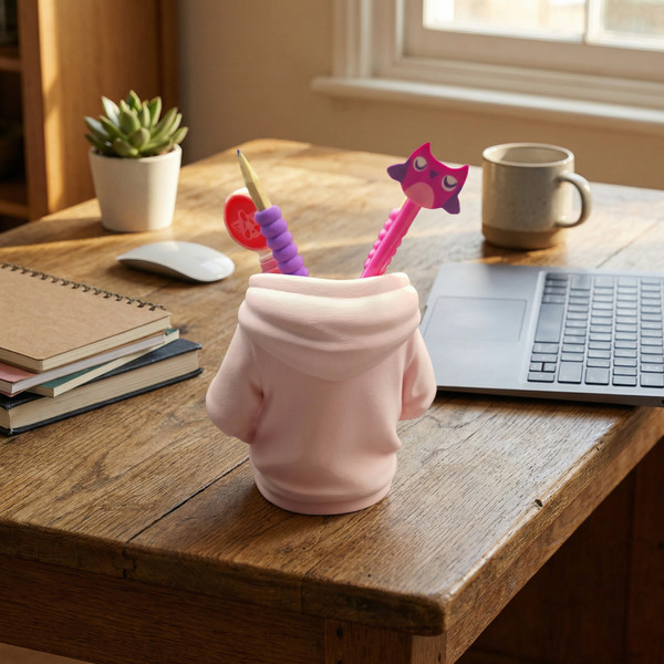 Hoodie Style Can Or Trinket Holder