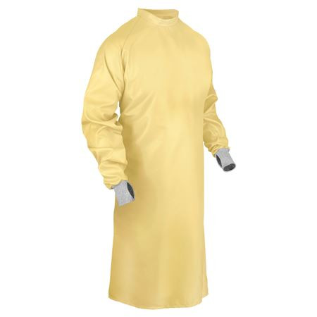 PPE Yellow Level 2 Disposable Gowns S/M/L/XL/XXL AAMI PB70 Level 1 Level