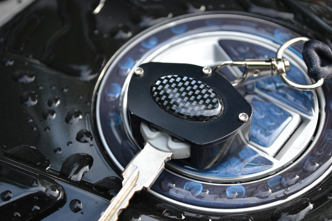 Porte-clé Audi Sport en fibre de carbone