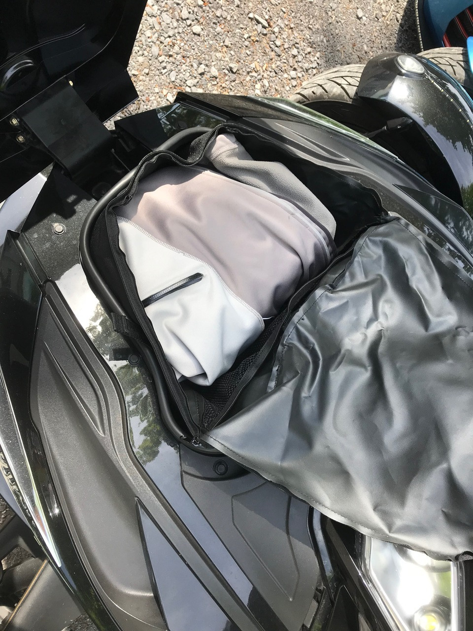 Sac de voyage semi-rigide compartiment avant Spyder RT