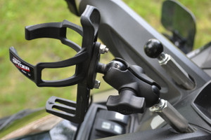ODI-Porte-gobelet de vélo en alliage d'aluminium, porte-gobelet à café,  porte-gobelet de vélo en cuir rétro, multifonctionnel, bouteille d'eau de