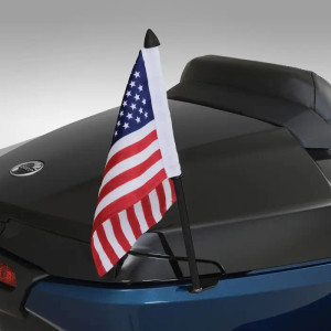 Show Chrome - Support à Drapeau Inox Noir - Côté Droit - RT 2020 Et Plus & F3T/LTD (Avec Top Case) Show Chrome - Support à Drapeau Inox Noir - Côté Droit - RT 2020 Et Plus & F3T/LTD (Avec Top Case)