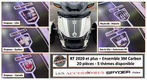 RT 2020 et plus - Ensemble Vinyle 3M Noir Carbone - 5 Thèmes Disponibles RT 2020 et plus - Ensemble Vinyle 3M Noir Carbone - 5 Thèmes Disponibles