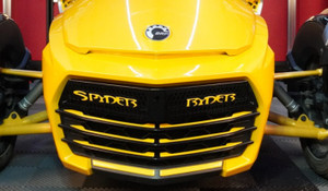 F3 2015-2023 - Insertions Grille Avant - #610 Polyurethane (18 pcs) Choix De Couleur