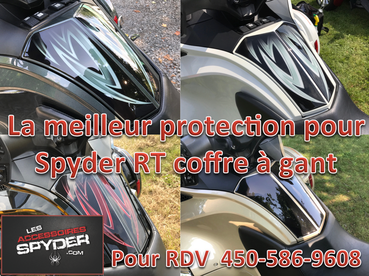 RT 2010-2019 Protection Coffre À Gant - Urethane - Série Tribal 7 Couleurs