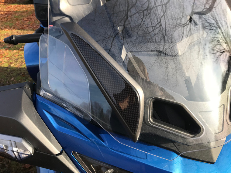 RT 2010-2019 - Accent Noir Carbone #115BK - Dôme Polyurethane (2 PCS)