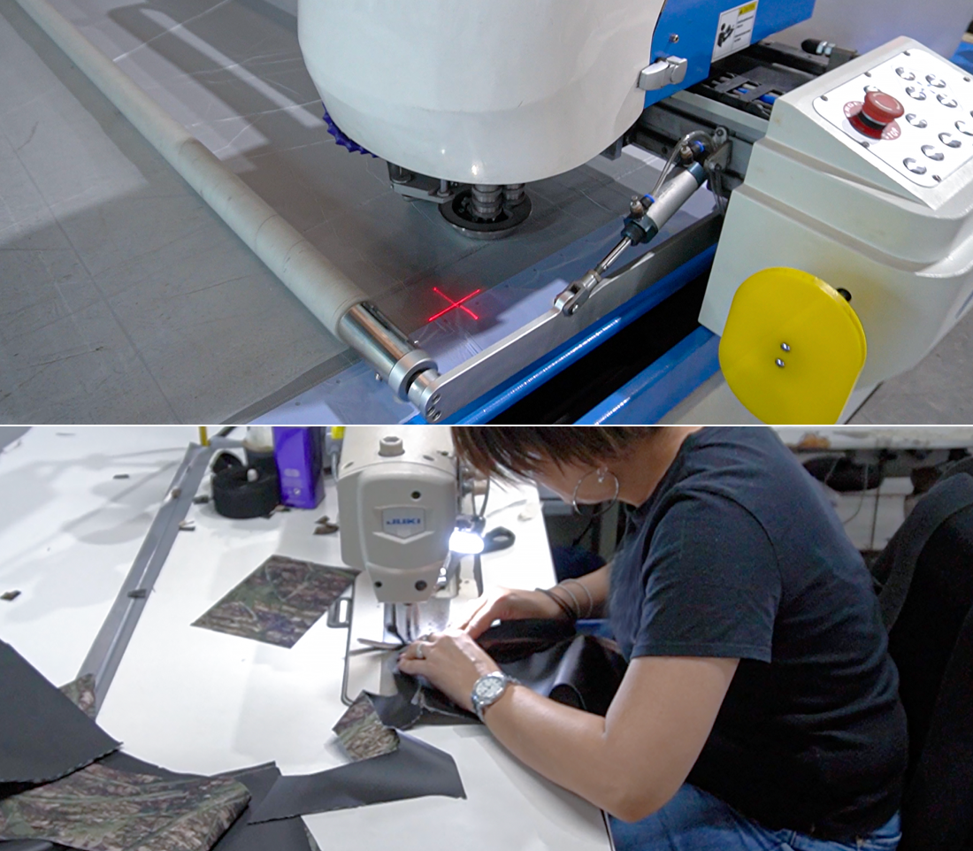 Durafit seat cover manufacturing process