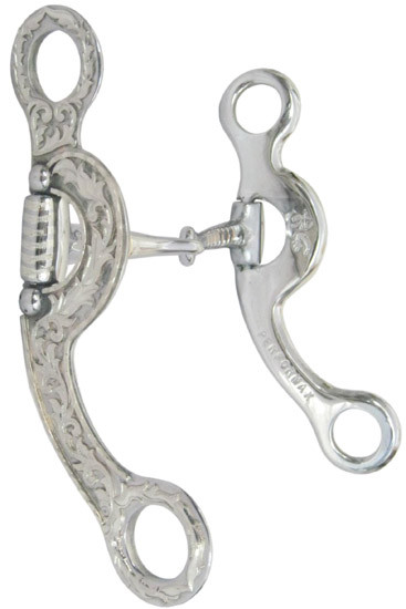 Argentine Snaffle Bit; short shanks 