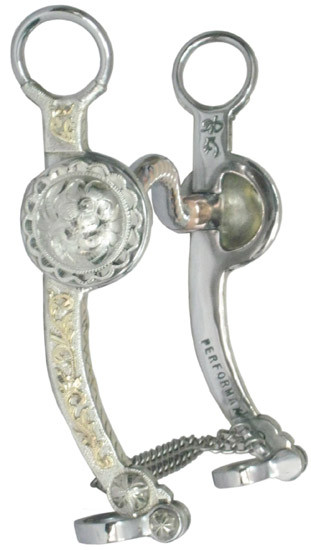 A fancy, low-leverage bit that will get your horse to pay attention