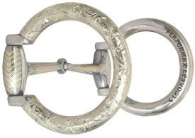 Heavy ring snaffle, #639-18-GS