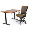 RFM Sierra 500 Lb Capacity Heavy-Duty Ergonomic Chair at desk