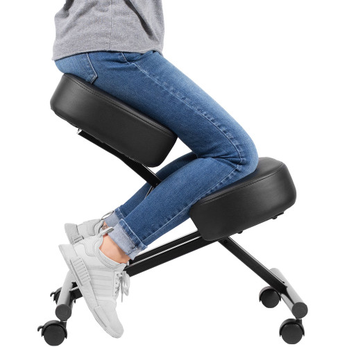 DRAGONN by VIVO ergonomic kneeling chair, adjustable height