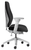 airCentric Chair Light Gray Synchro Glide, Air Knit Black