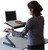 WorkEZ Laptop Stand - Stand Up Anywhere
Enjoy the freedom to stand up and work anywhere, this adjustable height laptop standing desk riser raises laptops up to 18" above your desk.