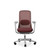 HÅG SoFi 7500 ergonomic office chair in burgundy, front view