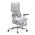 Front angled view of white Sihoo Doro S300 ergonomic chair with breathable mesh back and contoured seat