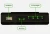 Rise Up Essential electric standing desk memory keypad with LED display and four programmable height presets.
