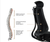 Hinomi Nest Ergonomic Office Chair showing adjustable lumbar support, contoured ergonomic backrest, and optional headrest for improved spinal alignment and neck support