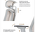 Close-up of the Hinomi Nest Ergonomic Office Chair featuring a multi-directional adjustable headrest with 8 cm height adjustment and 3D adjustable armrests for personalized ergonomic neck, shoulder, and elbow support