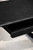 TopJob DUNE electric standing desk in Black Marble finish with integrated storage drawer