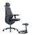 LiberNovo Maxis Electric Ergonomic Chair in Graphite with matching StepSync Footrest