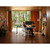 LiberNovo Maxis Airflow ergonomic chair in Glacier at a workstation with footrest