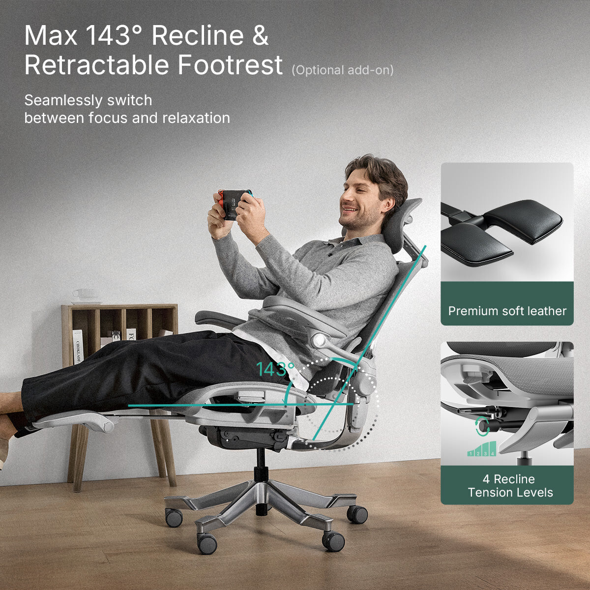Hinomi H2 Pro Ergonomic Office Chair | Aeron Alternative
