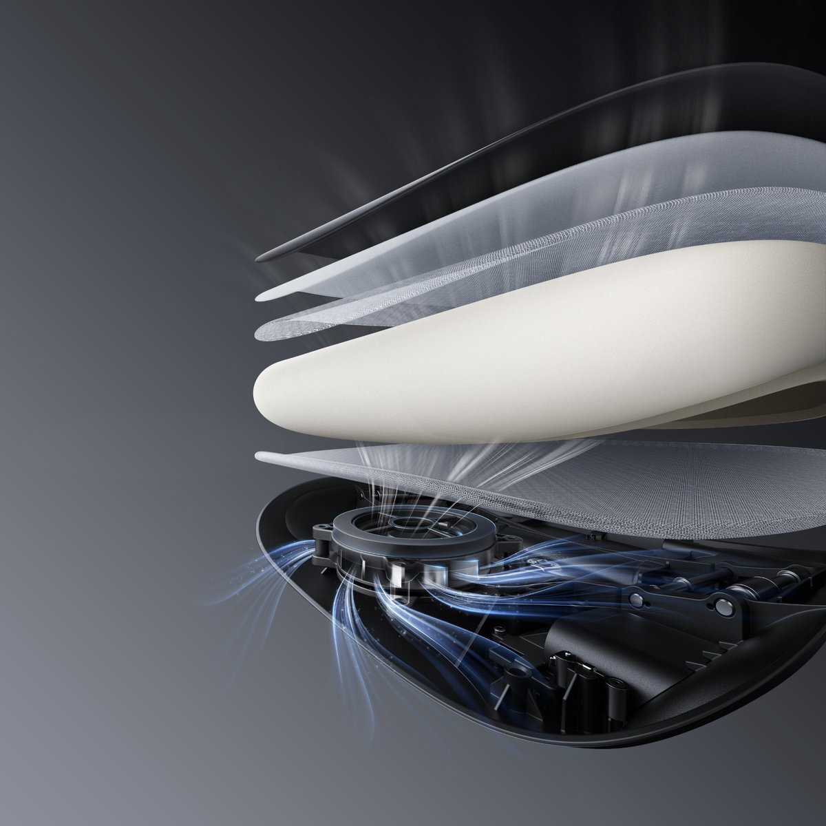 LiberNovo Maxis Airflow active seat ventilation system with integrated fan