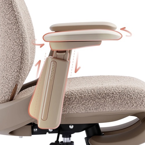 TopJob NAPA ergonomic chair 4-directional adjustable armrests