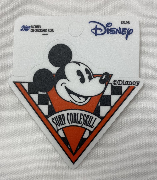 Disney Checkered Sticker