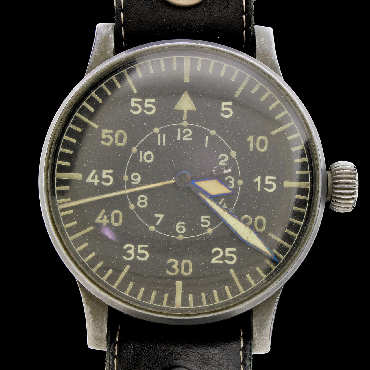 WWII Luftwaffe - German nazi Air Force military issued watches (nov 2020  update) - B-Uhr, D & RLM - YouTube