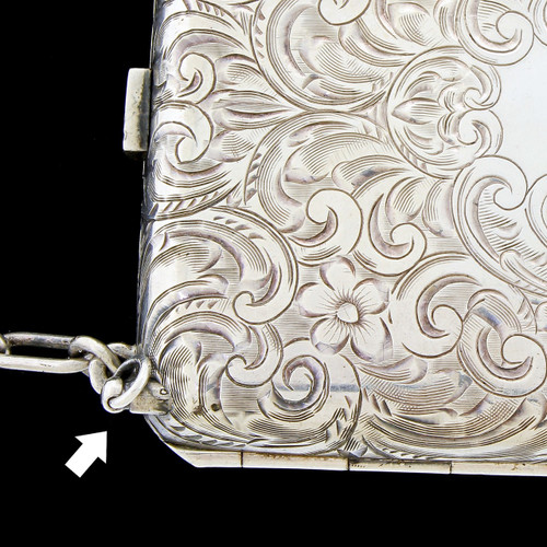 Purse Tiffany & Co Silver in Other - 24871055