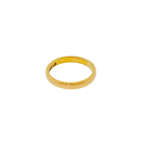Vtg Art Deco 22k Solid Gold Plain Wedding Band 1938 Size 6.25 English Hallmark Vtg Art Deco 22k Solid Gold Plain Wedding Band 1938 Size 6.25 English Hallmark