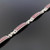 14k White Gold Red Ruby Diamond Bracelet Classy Channel Invisible Set 4.5 TCW 14k White Gold Red Ruby Diamond Bracelet Classy Channel Invisible Set 4.5 TCW