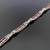 14k White Gold Red Ruby Diamond Bracelet Classy Channel Invisible Set 4.5 TCW 14k White Gold Red Ruby Diamond Bracelet Classy Channel Invisible Set 4.5 TCW