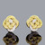 Couture 18k Yellow Gold Diamond Nino Verita Love Knot Earrings 21.1 Grams