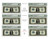 RARE 1923 $1 Silver Certificate 6 note Set 2 RADAR & 4 SPECIAL Serial Numbers RARE 1923 $1 Silver Certificate 6 note Set 2 RADAR & 4 SPECIAL Serial Numbers