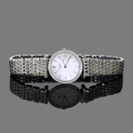 Diamond Longines La Grande Classique Ladies Thin Watch 7.25 inch Band! Ex Con