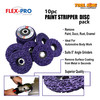 FLEXPRO 5" Paint remover Stripper disc 125mm x 10pc 