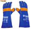 Blue Heeler Blue & Gold Kevlar Welding Gloves