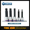 KING TONY RIBE  Socket bit set 5pc set 3105PR