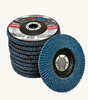 FLEXPRO 10pc 125mm Flap Disc 40grit German Zirconium Industrial grade 