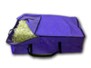 Hay Bale bag for stock feed Purple