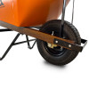  DURAMIX Heavy Duty Brickies Wheelbarrow with Folded Tray DMFS100FF
