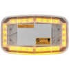 Amber LED warning strobe Light with Magnetic Base 12V ST-3278