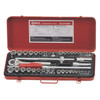 Genius Tools 43 Piece 1/4" & 3/8"Dr Metric & SAE Socket Set GS-2343MS